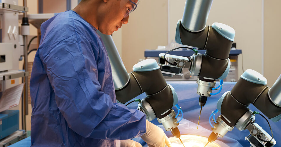 Mikrochirurgischer Roboter unterstützt bei Tumoroperationen im Gesicht und Hals